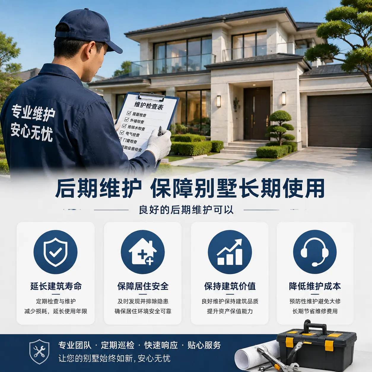 别墅建造公司推荐： 务川 施工质量的关键要素