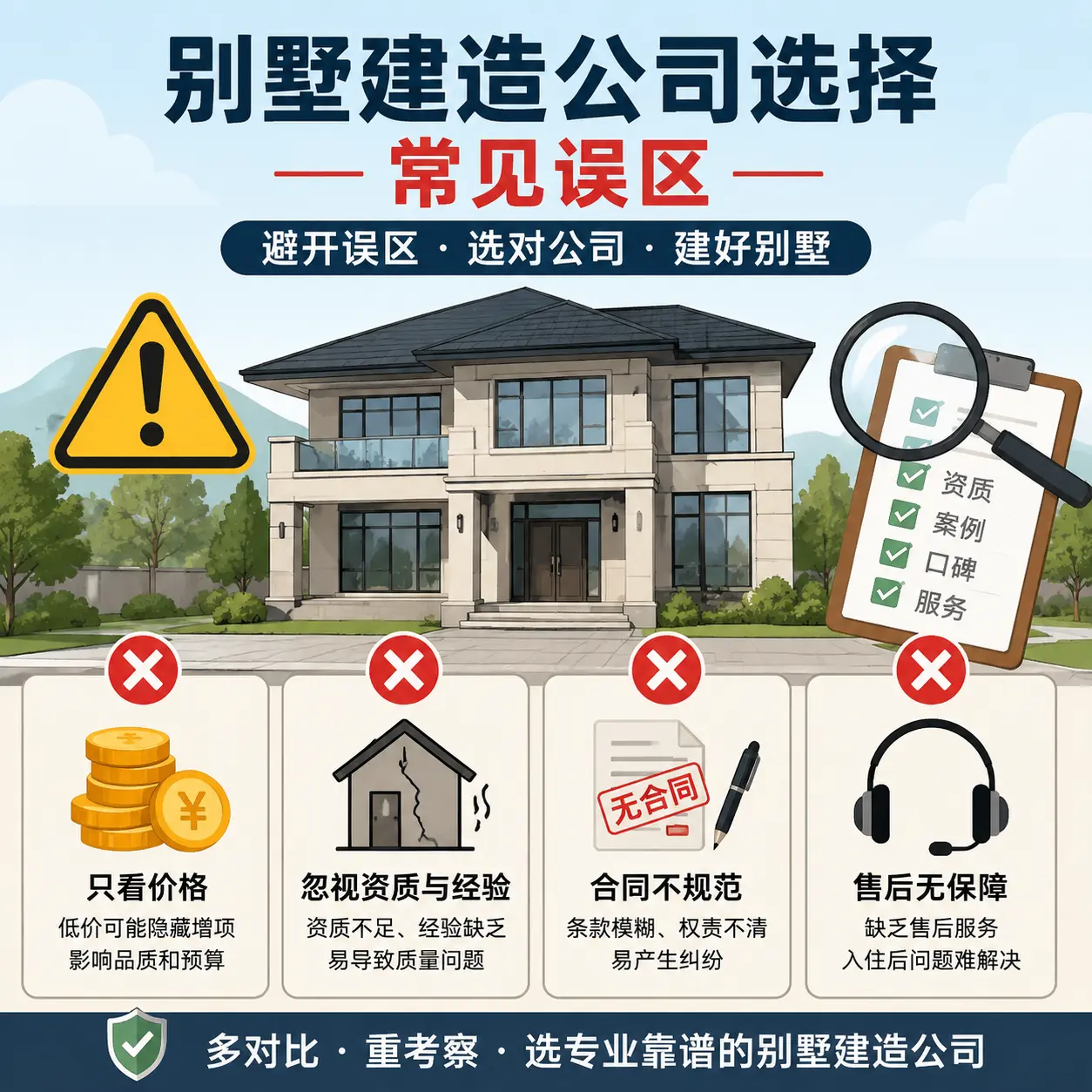 务川 别墅建造公司推荐：了解市场行情与服务内容
