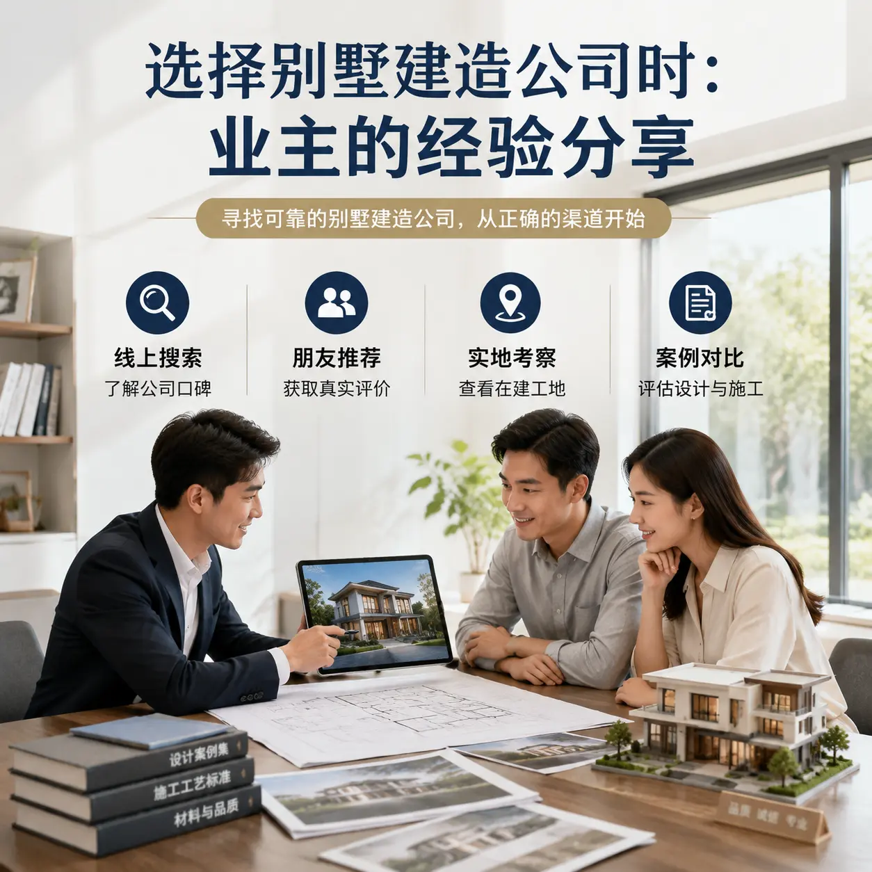 选择别墅建造公司时： 务川 业主的经验分享