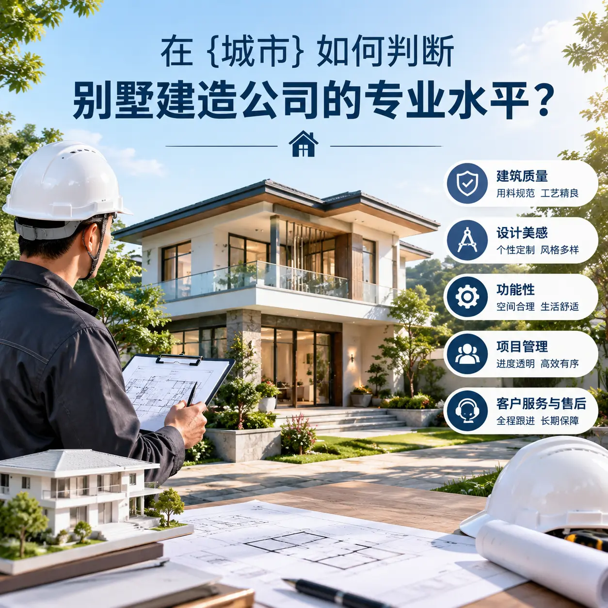 在 务川 如何判断别墅建造公司的专业水平？