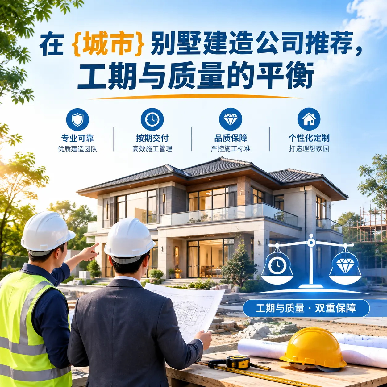 在 务川 别墅建造公司推荐，工期与质量的平衡