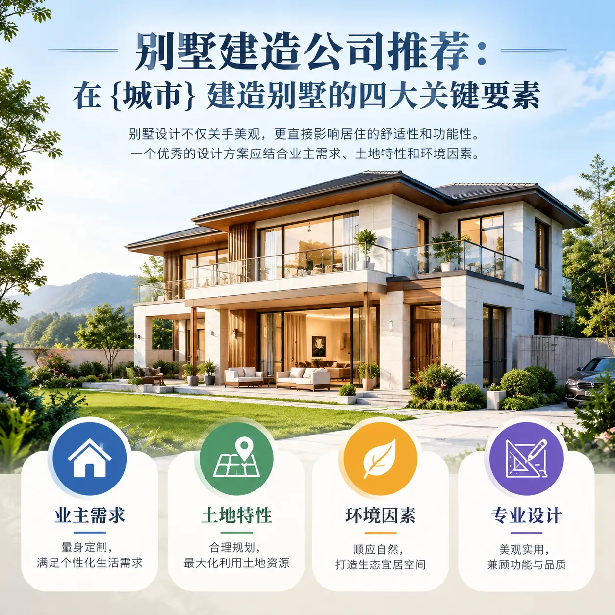 别墅建造公司推荐：在 务川 建造别墅的四大关键要素