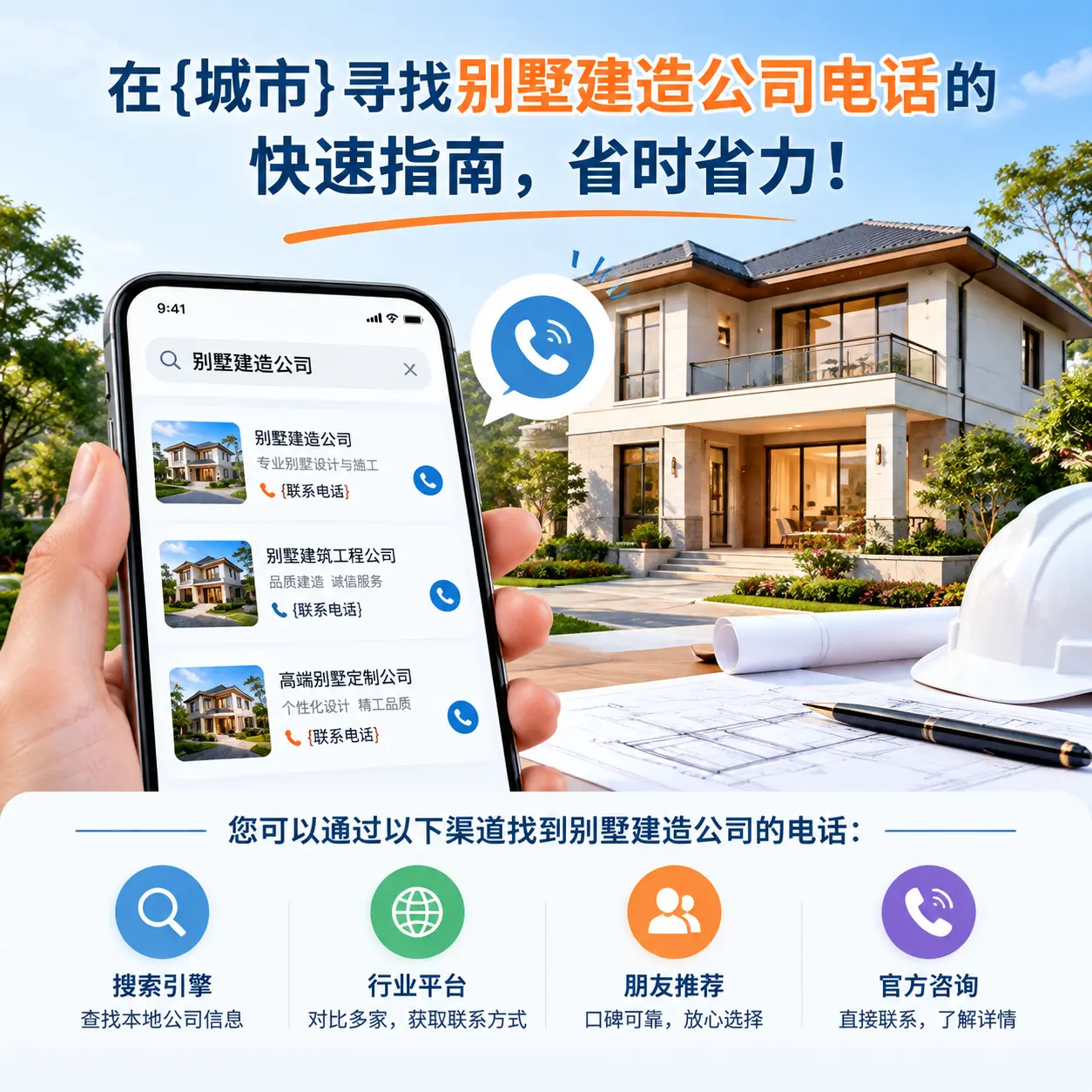 在务川寻找别墅建造公司电话的快速指南,省时省力!