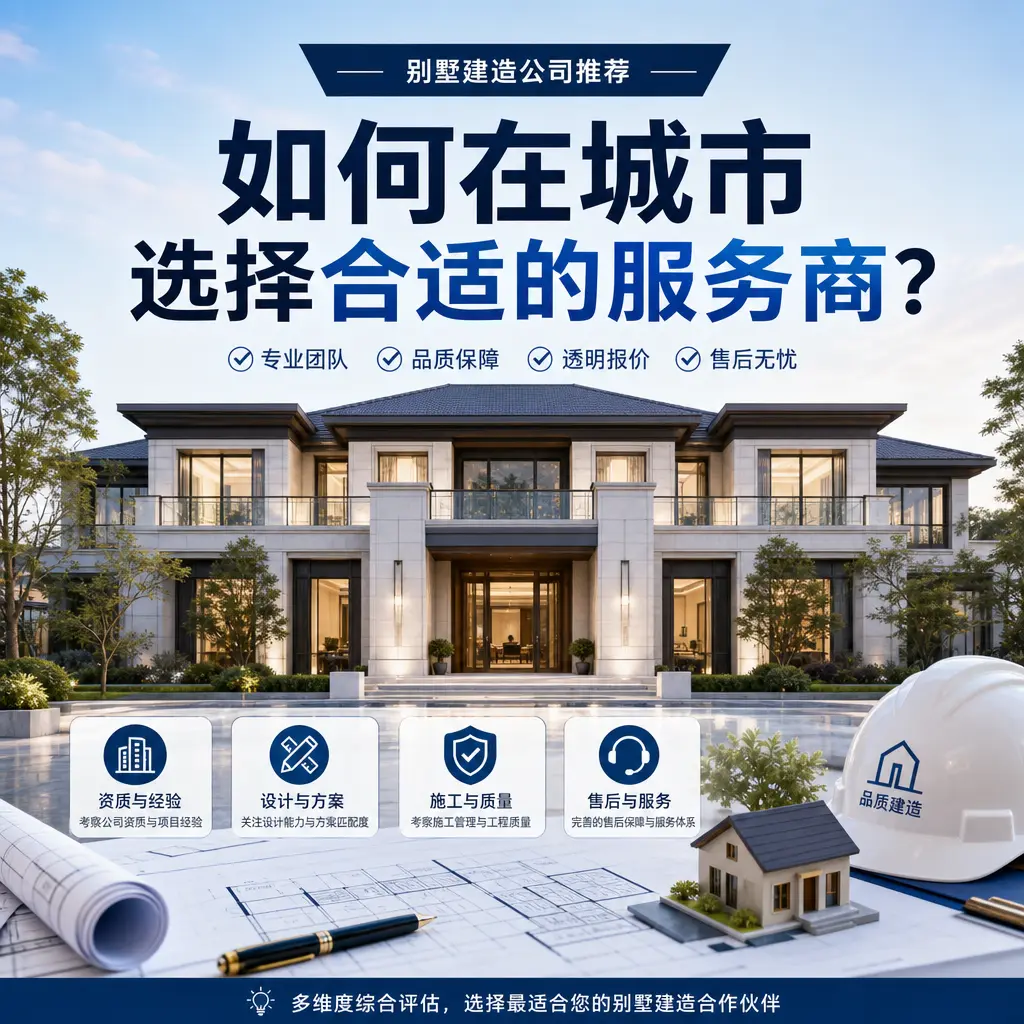 别墅建造公司推荐:如何在 务川 选择合适的服务商?