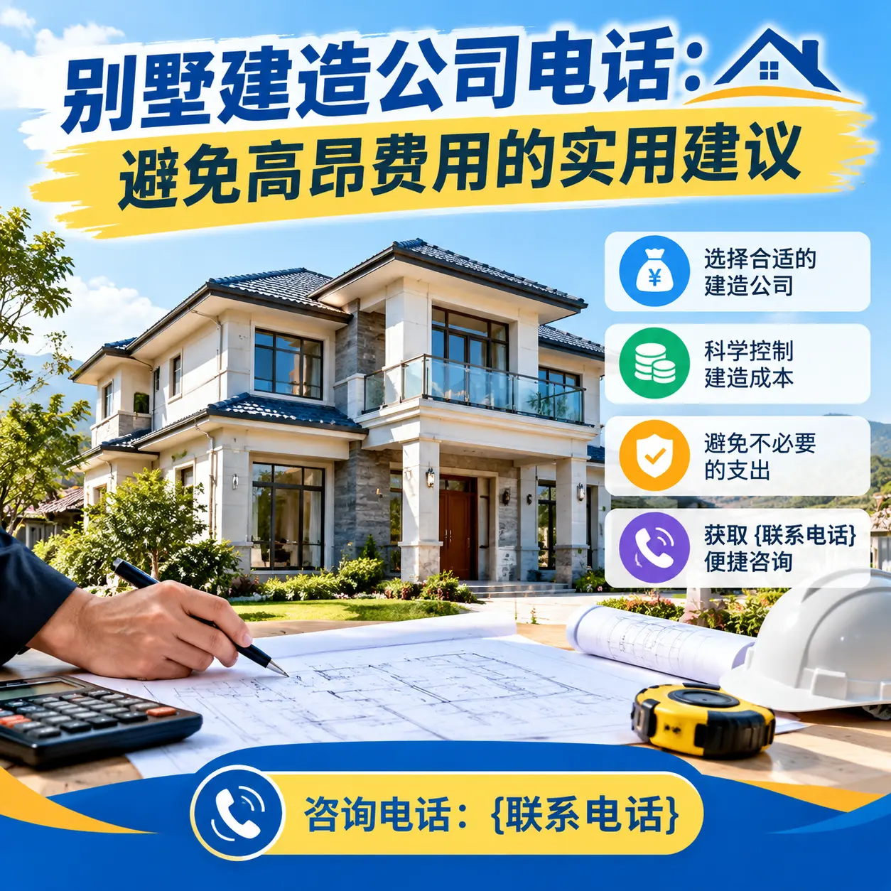 务川别墅建造公司电话：避免高昂费用的实用建议