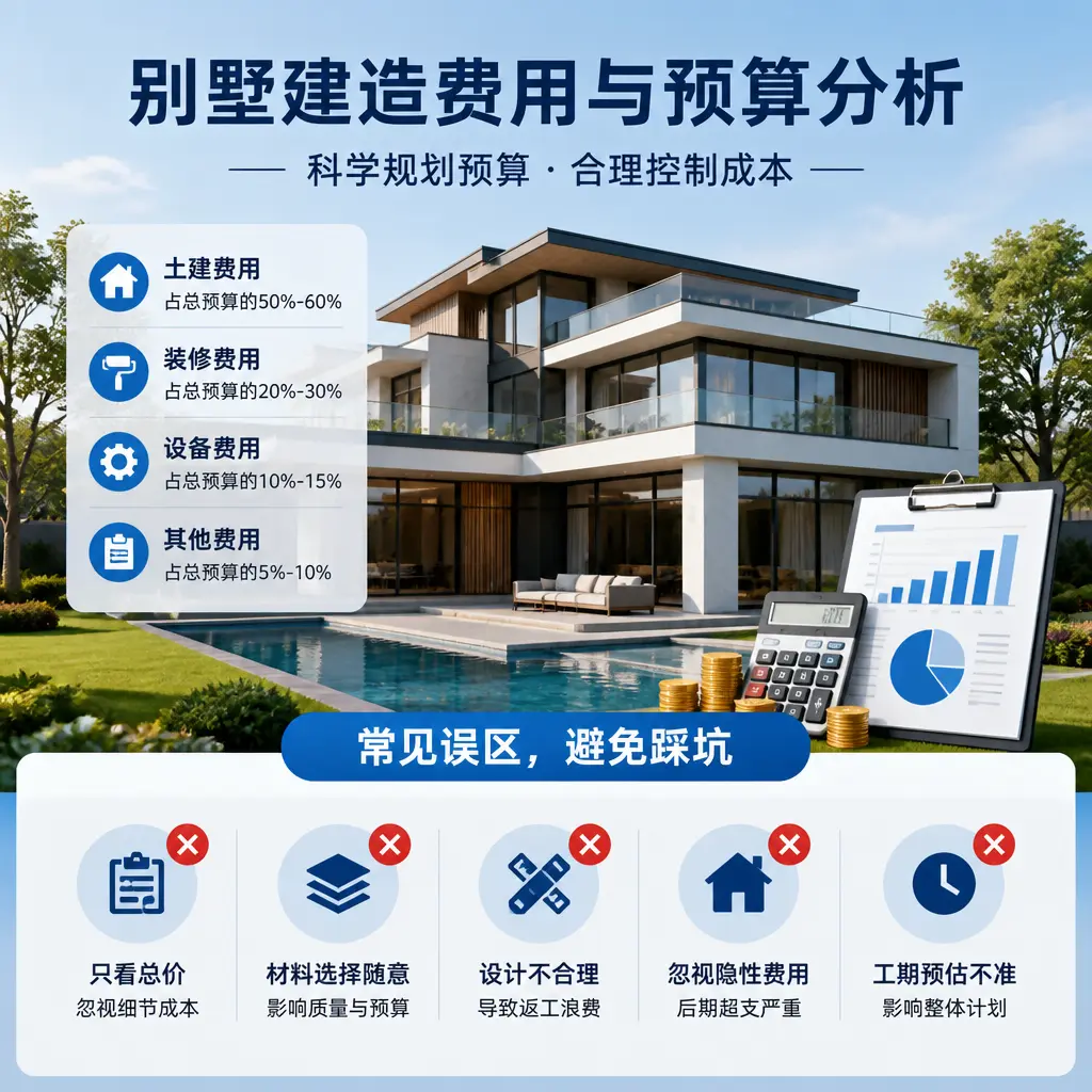 别墅建造公司推荐: 务川 建造别墅的费用与预算分析