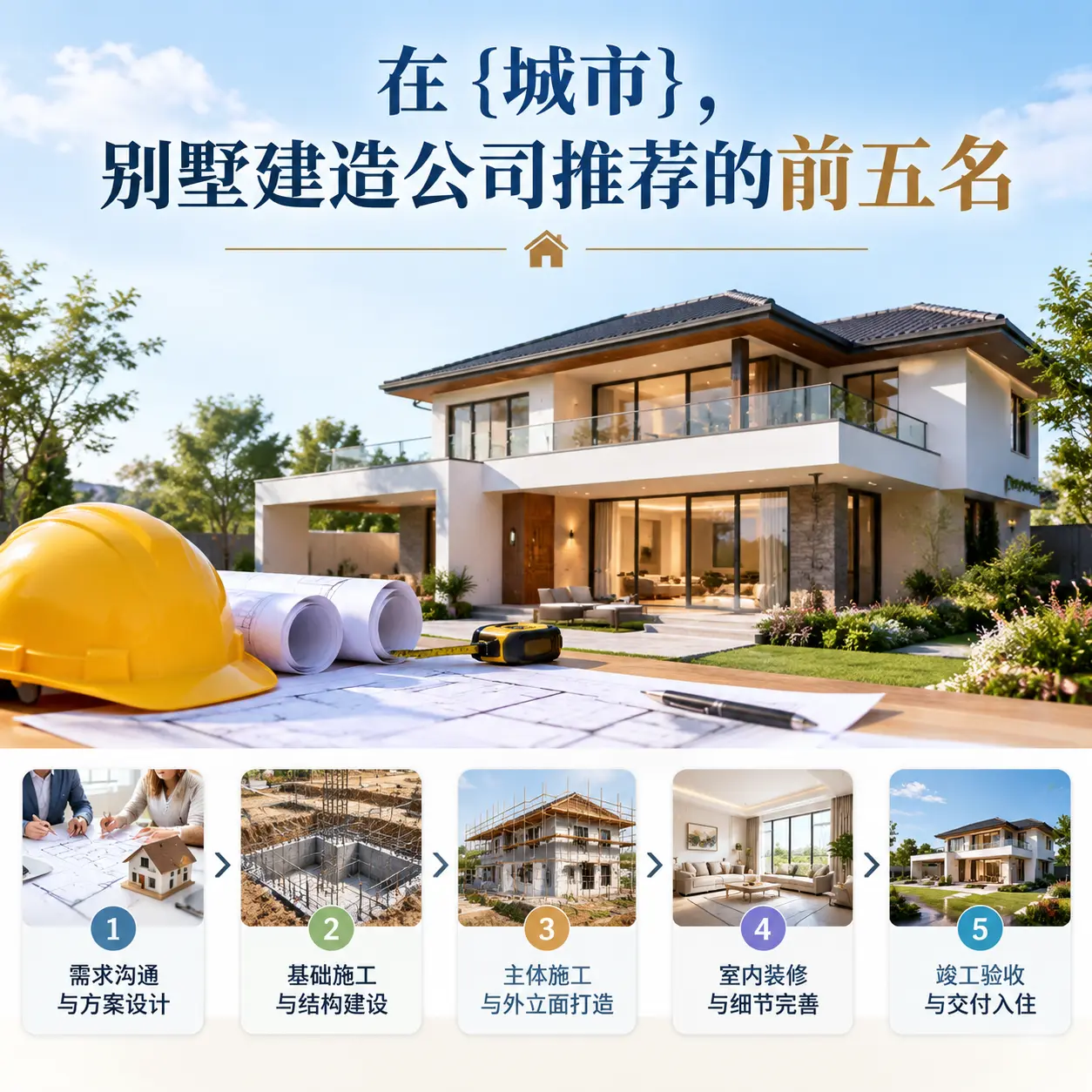 在 务川,别墅建造公司推荐的前五名