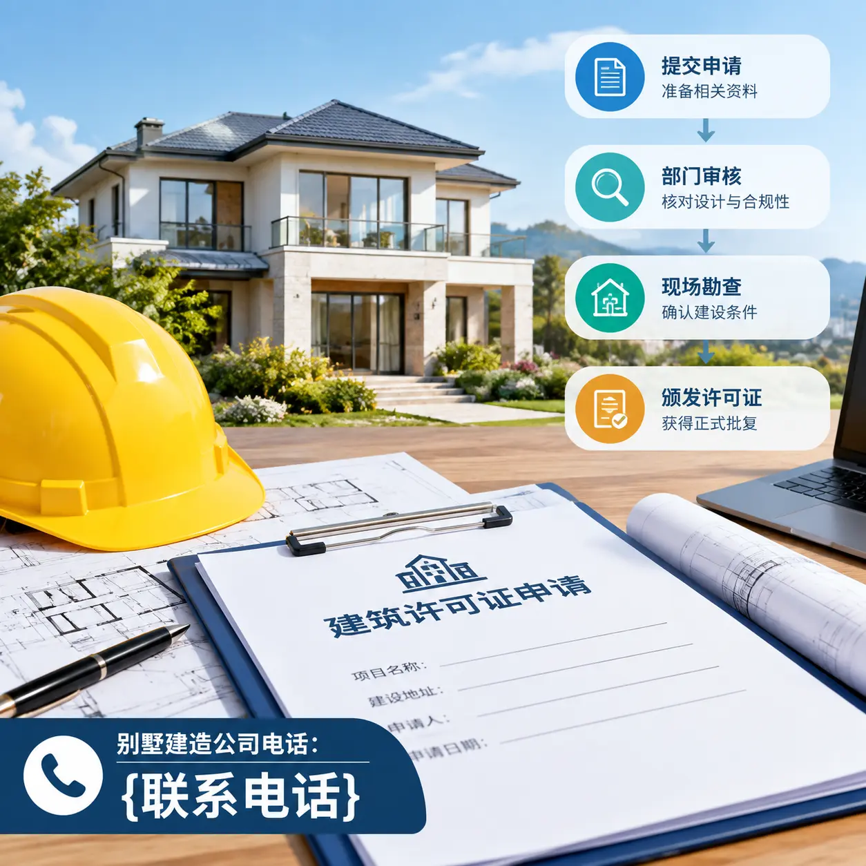 别墅建造公司电话：在务川建造前的准备工作