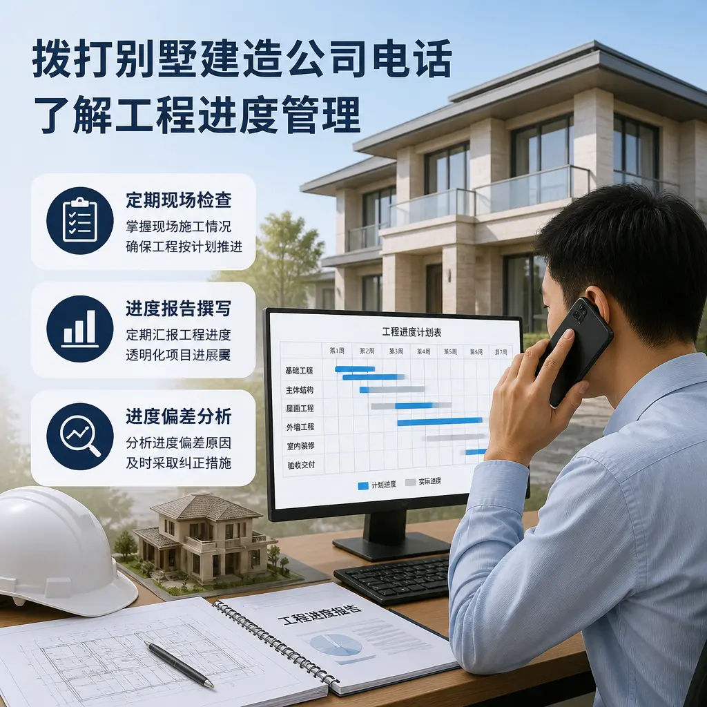 拨打务川别墅建造公司电话，了解工程进度管理