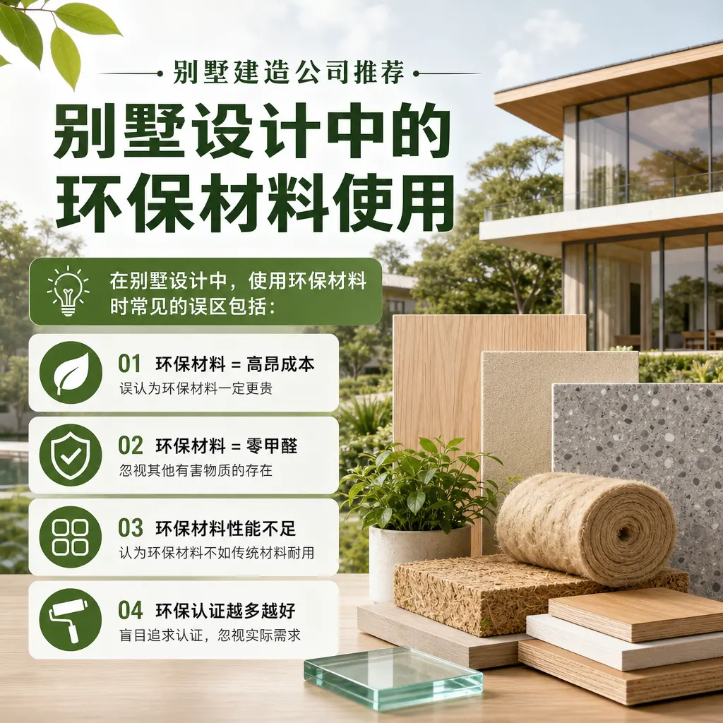 别墅建造公司推荐： 务川 别墅设计中的环保材料使用